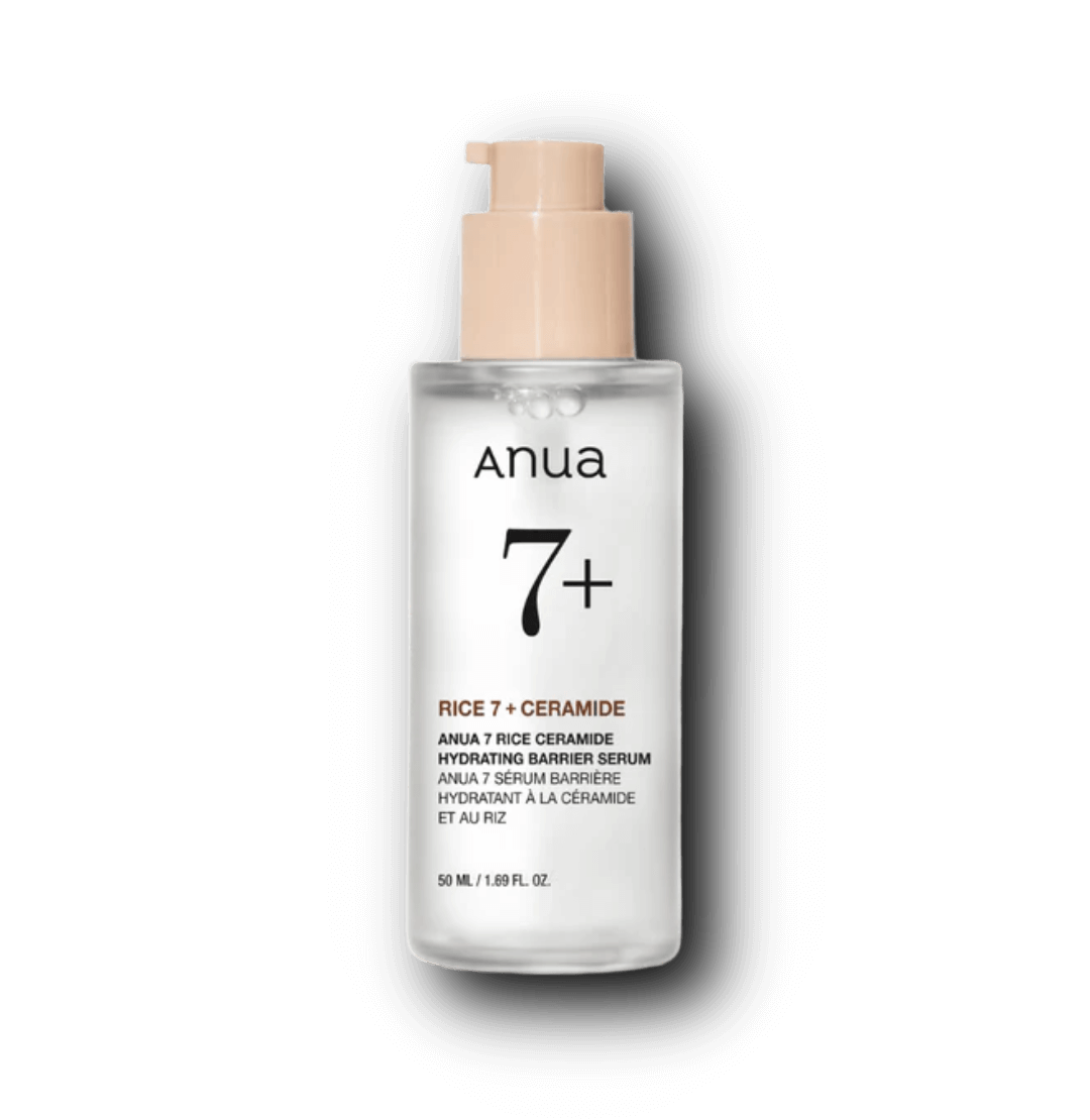 Anua 7 Rice Ceramide Hydrating Barrier Serum 50 ml – serum med risextrakt, ceramider och hyaluronsyra