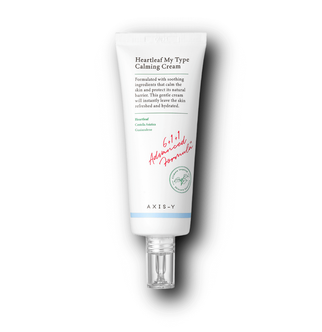 Axis-Y Heartleaf My Type Calming Cream 60 ml – lugnande gelkräm med hjärtblad, centella och lakritsrot