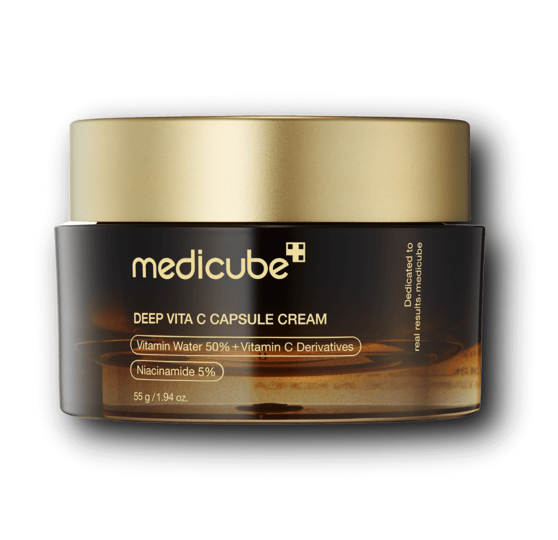Medicube Deep Vita C Capsule Cream 55 g – C-vitaminkräm för lyster och jämn hudton