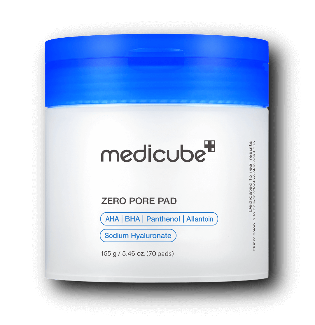 Medicube Zero Pore Pad 2.0 – 70 st exfolierande pads med AHA/BHA för porvård